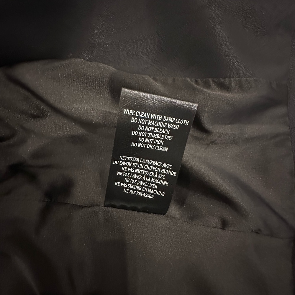 NWT BlankNYC Women’s Vegan Leather Jacket, Medium - Picture 6 of 7